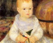 皮埃尔 奥古斯特 雷诺阿 : Child with Punch Doll